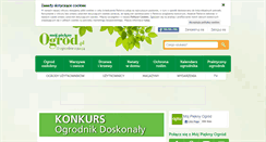 Desktop Screenshot of mojpieknyogrod.pl